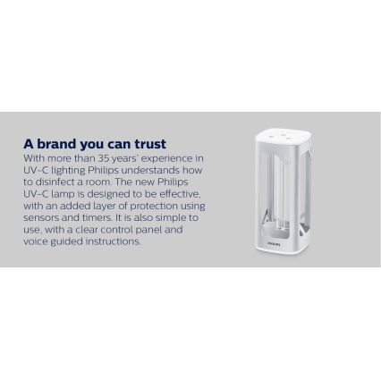 Philips - Dezinfekcinė germicidinė lempa su UV-C sensoriumi/24W/230V