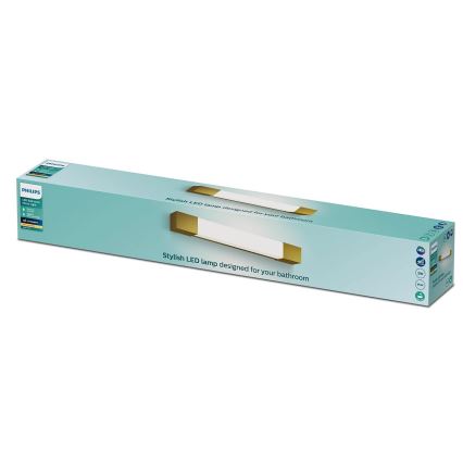 Philips - Vonios veidrodžio apšvietimas ROVER LED/5W/230V IP44 žalvaris