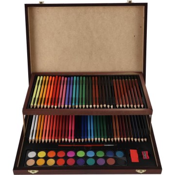 Piešimo rinkinys lagamine ART BOX, 91 vnt.