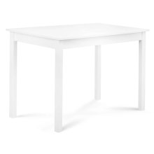 Pietų stalas EVENI 76x60 cm bukas/balta