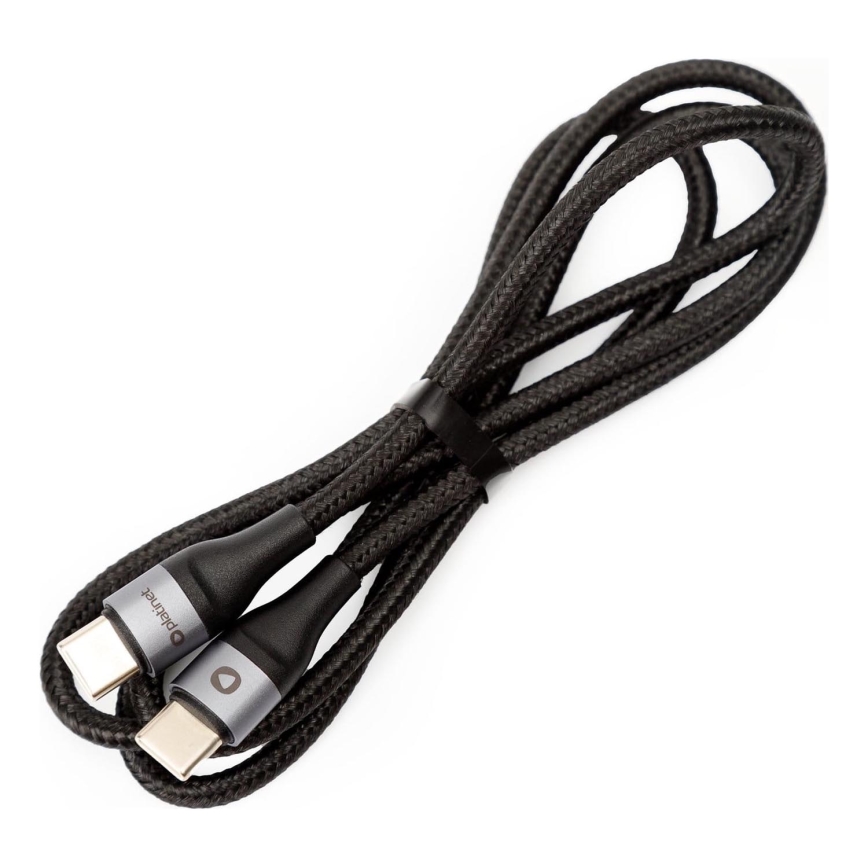 Pintas USB laidas USB-C / USB-C jungtis 60W 1m juoda