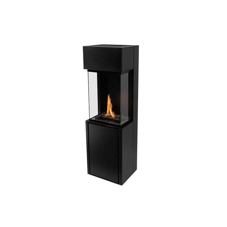 Planika - BIO židinys su nuotolinio valdymo pultu 126,2x40 cm 3,5kW/230V juoda