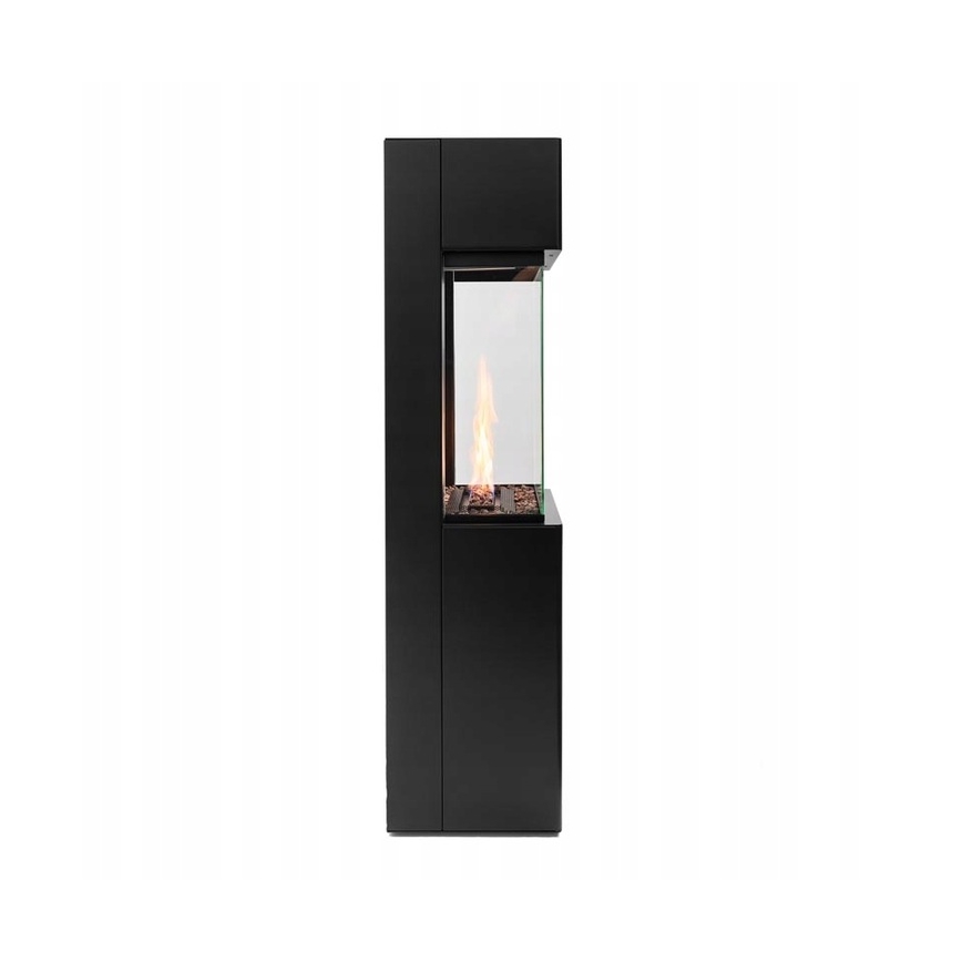 Planika - BIO židinys su nuotolinio valdymo pultu 126,2x40 cm 3,5kW/230V juoda