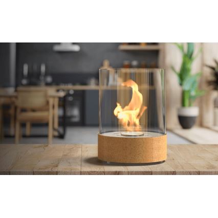 Planika - BIO židinys 36,3x25,1 cm 2,5kW smėlio spalvos