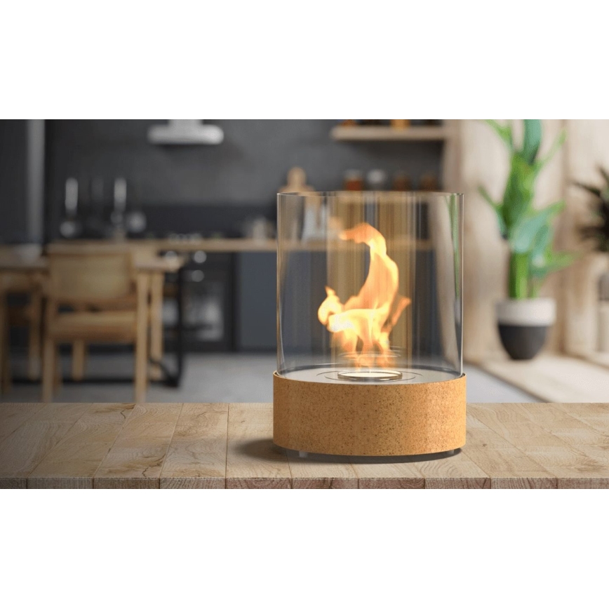Planika - BIO židinys 36,3x25,1 cm 2,5kW smėlio spalvos