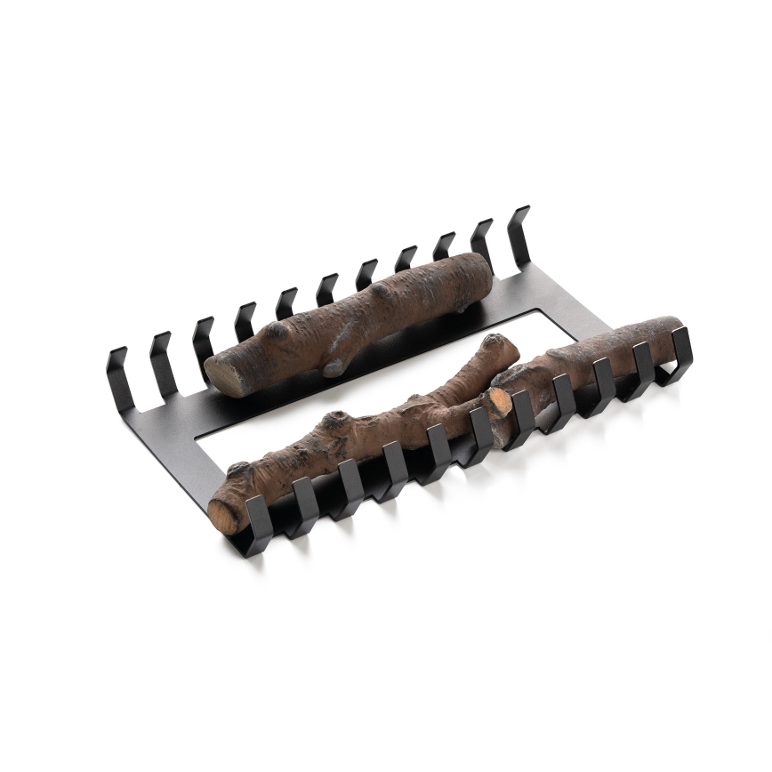 Planika - Įmontuojamas BIO židinys su nuotolinio valdymo pultu 19,1x38 cm 2,5kW/230V juodas