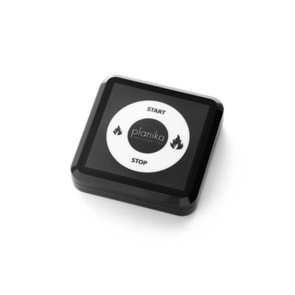 Planika - Įmontuojamas BIO židinys su nuotolinio valdymo pultu 19,1x38 cm 2,5kW/230V juodas