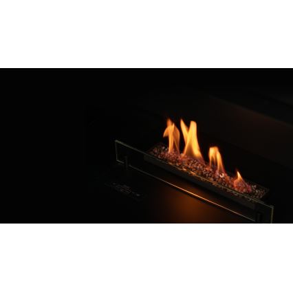 Planika - Įmontuojamas universalus BIO židinys su nuotolinio valdymo pultu 56,2x75 cm 2,5kW/230V