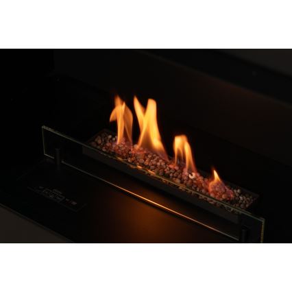Planika - BIO židinys su nuotolinio valdymo pultu 83,5x48 cm 2,5kW/230V juodas