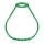 Plastikinė sietyno rankena, žalia