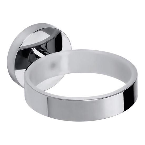 Plaukų džiovintuvo laikiklis OMEGA 8x5,5 cm sidabrinis