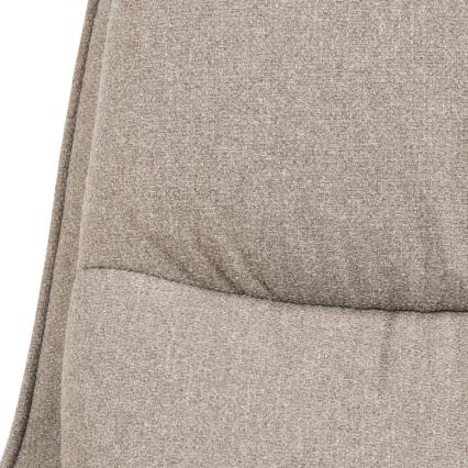 Poilsio fotelis DANILO smėlio spalvos