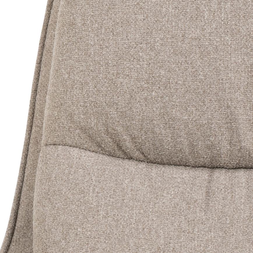 Poilsio fotelis DANILO smėlio spalvos