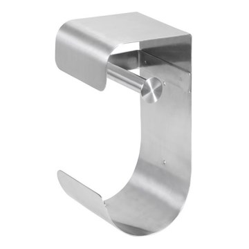 Popieriaus laikiklis 12,5x26 cm, nerūdijančio plieno, sidabrinės spalvos