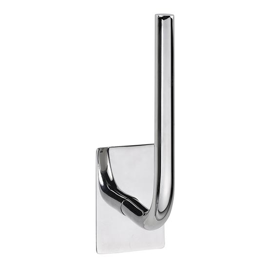 Popieriaus laikiklis 4,5x18 cm, nerūdijančio plieno / sidabro spalvos