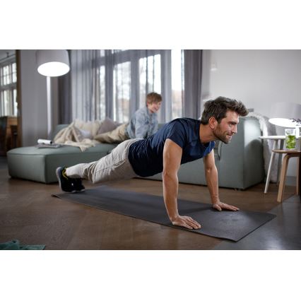 Pradinis Philips Hue STARTER KIT WHITE rinkinys 3xE27/9W 2700K + Hue Bridge ir šviesos reguliatorius
