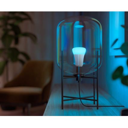 Pradinis Philips Hue WHITE AND COLOR AMBIANCE rinkinys 3xE27/9W 2000-6500K + Hue Bridge ir šviesos reguliatorius