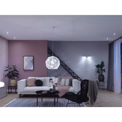 Philips Hue WHITE AMBIANCE pradinis komplektas 2xE27/8W/230V + Hue Bridge ir dimerio jungiklis