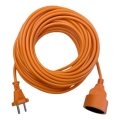 Prailginimo kabelis LINEA G, 1 lizdas, 20 m, oranžinis