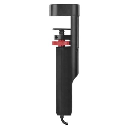 Prailginimo laidas su tvirtinimu prie stalo 3Z + 3xUSB 1,5m juodas