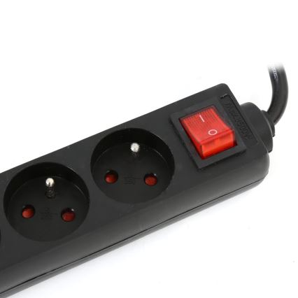 Prailgintuvas su jungikliu 5Z Type E 1,5m juoda