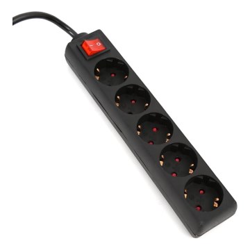 Prailgintuvas su jungikliu 5Z Type F 1,5m juoda