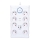 Prailgintuvas su jungikliu, 8 lizdų, E tipo + 1x USB-A + 1x USB-C, 2 m, baltas