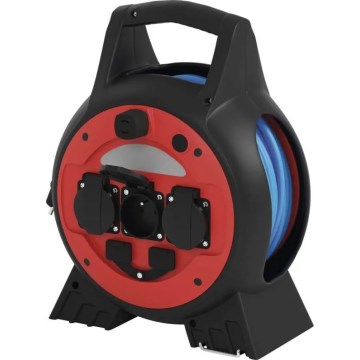Prailgintuvo ritė 3Z 20m raudona/juoda IP44