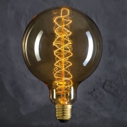 Pramoninė dekoratyvinė dimeriuojama lemputė SELRED G125 E27/60W/230V 3000K