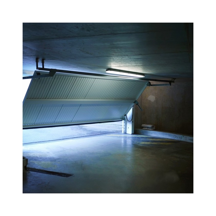 Pramoninė fluorescencinė lempa HERMIC T8 2xG13/18W/230V IP65