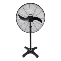 Pramoninis pastatomas ventiliatorius 115 W/230 V skersmuo 66 cm juodas