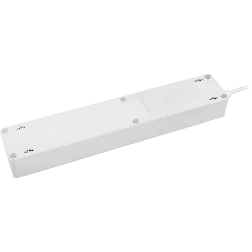Pratęsimo laidas su jungikliu 1,8 m + 4xUSB/Wi-Fi Tuya SCHUKO