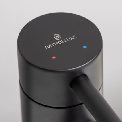 Praustuvo maišytuvas RINGSTED 17,8 cm matinė juoda