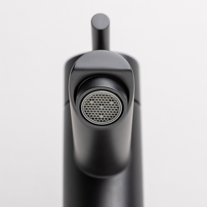 Praustuvo maišytuvas RINGSTED 17,8 cm matinė juoda