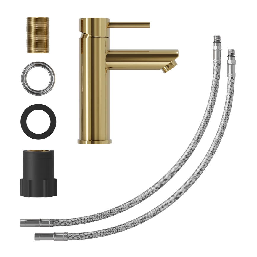 Praustuvo maišytuvas RINGSTED 17,8 cm, poliruotas žalvaris