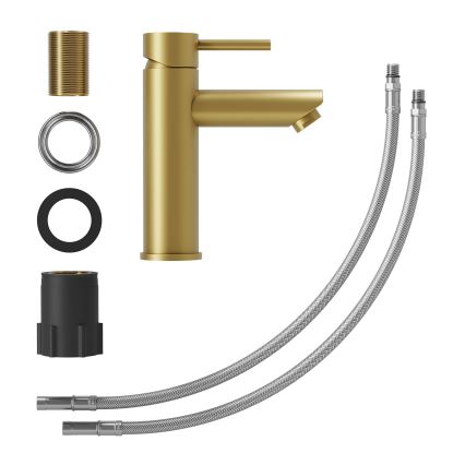 Praustuvo maišytuvas RINGSTED 17,8 cm, šlifuoto žalvario