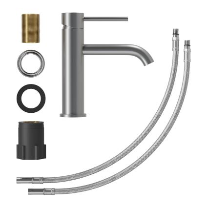 Praustuvo maišytuvas SOVANG 18,3 cm, miltelių pilka