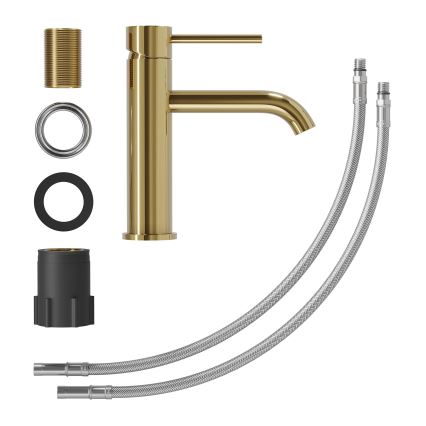 Praustuvo maišytuvas SOVANG 18,3 cm, poliruotas žalvaris