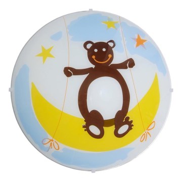 Prezent 1367 - Pakaitinis stiklas lubiniam šviestuvui BEAR E27