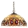 Prezent 1704 - Sietynas, kabinamas ant grandinės TIFFANY 2xE27/60W/230V