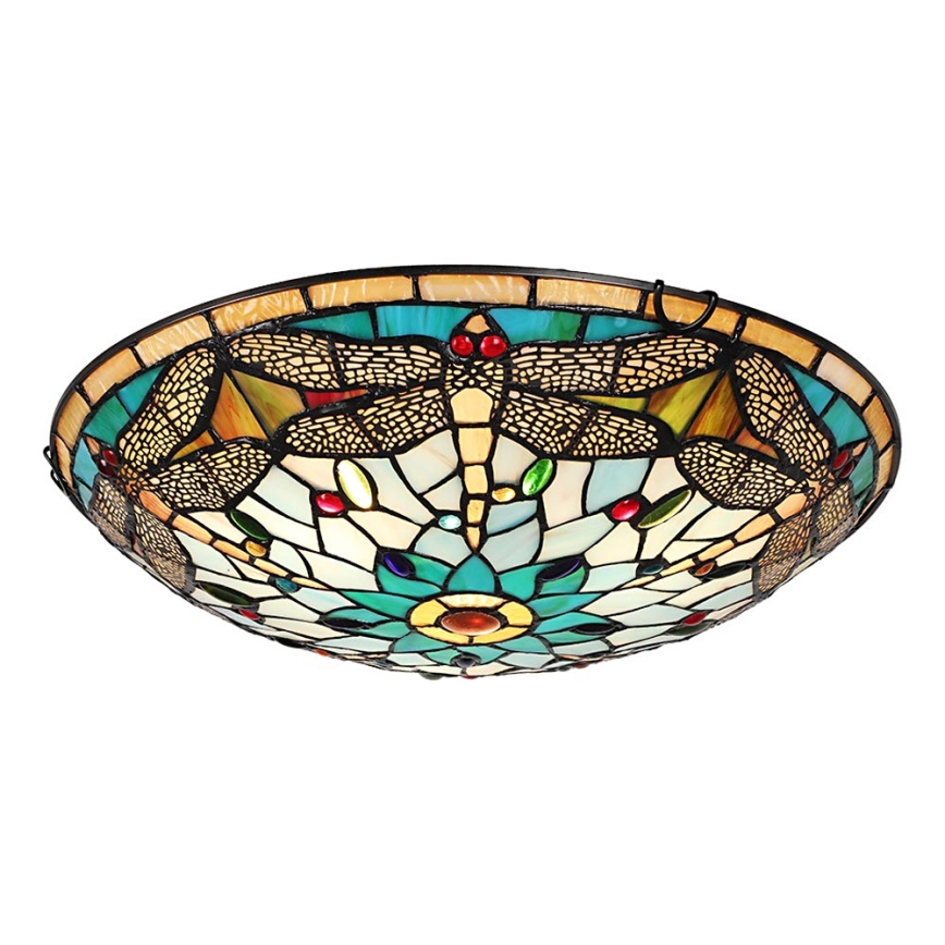 Prezent 1714 - Lubinis šviestuvas TIFFANY 3xE27/40W/230V