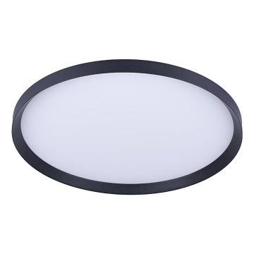 Prezent 17311 - ADRA LED lubinis šviestuvas LED/42W/230V + LED/13W 3000/4000/6000K, skersmuo 48,5 cm, juodas