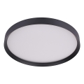 Prezent 17313 - dimeriu reguliuojamas LED lubinis šviestuvas MAYSA LED/36W/230V 3000/4000/6000K skers. 39,5 cm juodas
