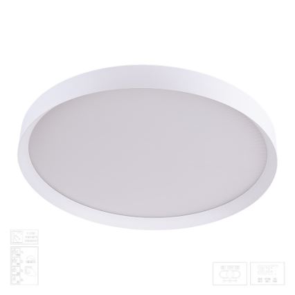 Prezent 17316 - LED Reguliuojamas lubinis šviestuvas MAYSA LED/72W/230V 3000/4000/6000K Ø 77 cm balta