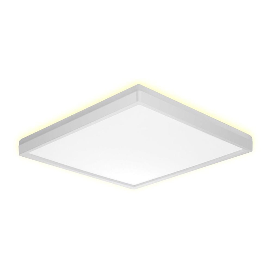 Prezent 27307 - LED lubinis vonios šviestuvas CORDIA SQ LED/18W/230V 3000/6000K IP54 balta