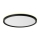 Prezent 27310 - LED lubinis vonios šviestuvas CORDIA LED/12W/230V 3000/6000K IP54 juoda