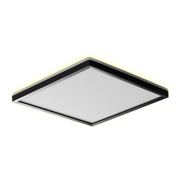 Prezent 27311 - LED lubinis vonios šviestuvas CORDIA SQ LED/12W/230V 3000/6000K IP54 juoda