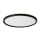 Prezent 27312 - LED lubinis vonios šviestuvas CORDIA LED/18W/230V 3000/6000K IP54 juoda