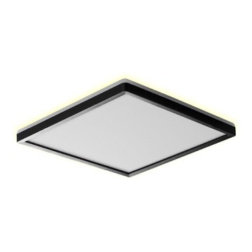 Prezent 27313 -LED lubinis vonios šviestuvas CORDIA SQ LED/18W/230V 3000/6000K IP54 juoda