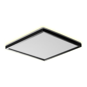 Prezent 27315 - LED lubinis vonios šviestuvas CORDIA SQ LED/24W/230V 3000/6000K IP54 juoda